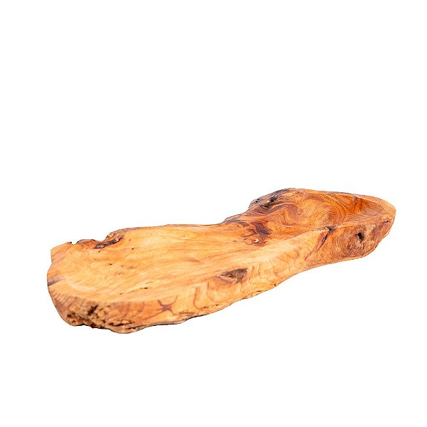 Base de Tronco de Madeira Decorativo - G