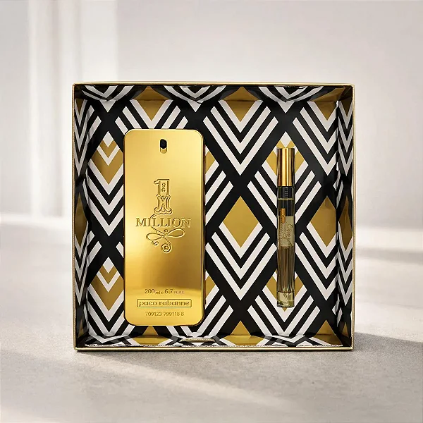 COFFRET PACO RABANNE 1 MILLION EDT 200ml + EDT 10ml