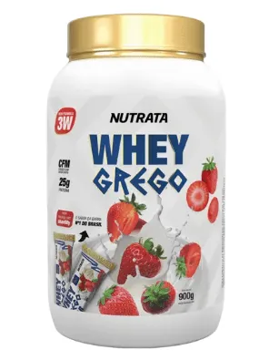 WHEY GREGO 3W NUTRATA 900G