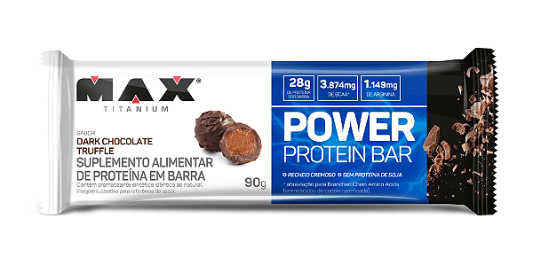 POWER PROETEIN BAR 90G MAX TITANIUM