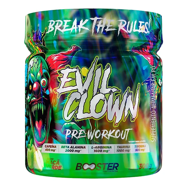 EVIL CLOWN PRE TREINO BOOSTER NUTRITION