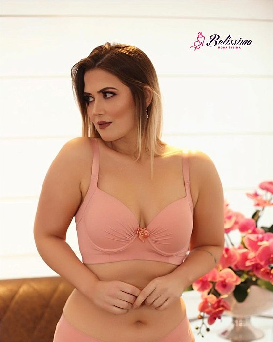 Sutiã Reforçado Lateral Lift com Base Dupla do M ao 50