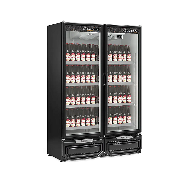 REFRIGERADOR VERTICAL GCBC-950/PR 2 PORTAS - GELOPAR