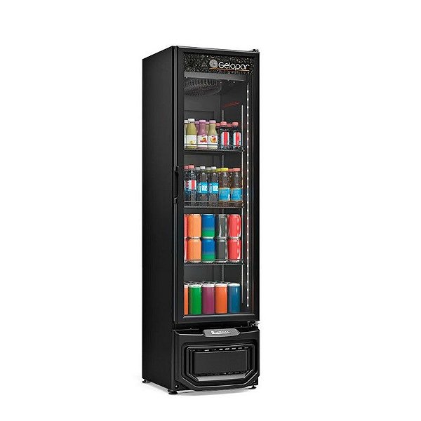 REFRIGERADOR VERTICAL CONVENIENCIA GRV-23LB/PR - GELOPAR