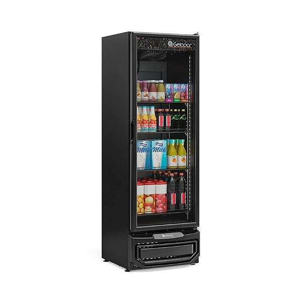 REFRIGERADOR VERTICAL CONVENIENCIA GRV-45 LB/PR - GELOPAR
