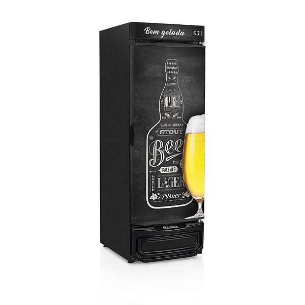 REFRIGERADOR VERTICAL CERVEJEIRA GRB-57 QC - GELOPAR