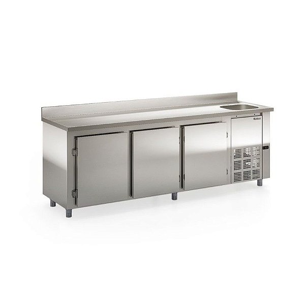 BALCAO REFRIGERADO GBFE-250 CD/AI/220V COM CUBA - GELOPAR