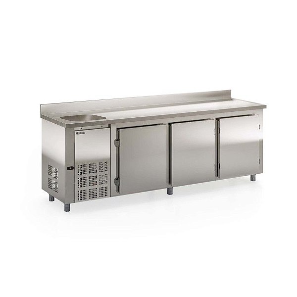 BALCAO REFRIGERADO GBFE-250 CE/AI/220V COM CUBA - GELOPAR