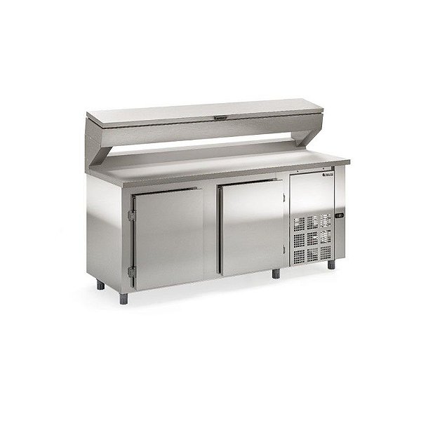 BALCAO FRIGORIFICO GBPZ-200 T/AI/220V INOX - GELOPAR