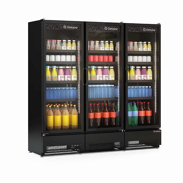 REFRIGERADOR VERTICAL GCVR-1450 CB/PR - GELOPAR