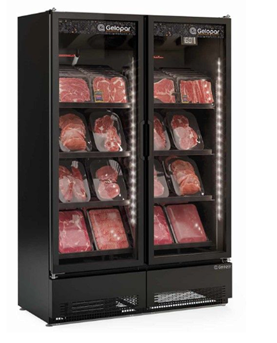 REFRIGERADOR VERTICAL GCBC-950 CB/PR - GELOPAR