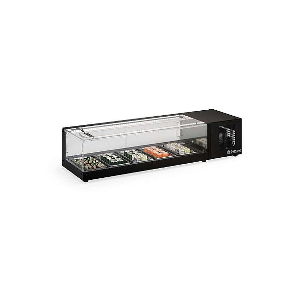 VITRINE REFRIGERADA DE BANCADA GVRS-150/PR - GELOPAR
