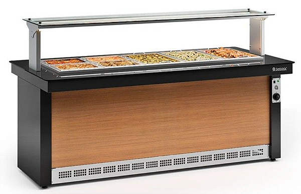 BUFFET TERMICO GBTA-200 PR 2MTS/CUBA - GELOPAR
