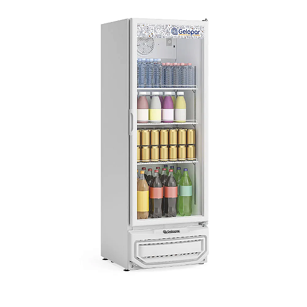 REFRIGERADOR VERTICAL GTPU-40 BR EL 410L - GELOPAR