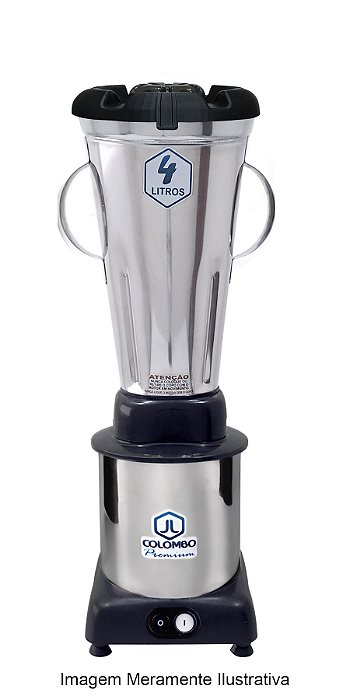 LIQUIDIFICADOR BAIXA ROTACAO 4L - COLOMBO