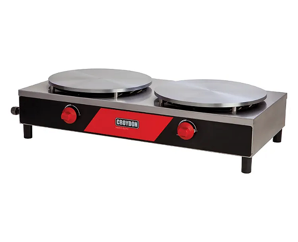 MAQUINA DE PANQUECA A GAS DUPLA MPGD - CROYDON