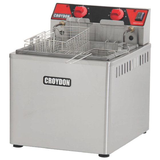 FRITADEIRA ELETRICA ZONA FRIA FZM - 8 220V 15L - CROYDON