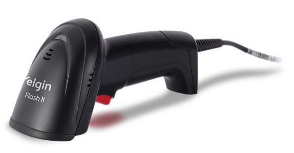 LEITOR DE CODIGO DE BARRAS ELGIN FLASH II USB