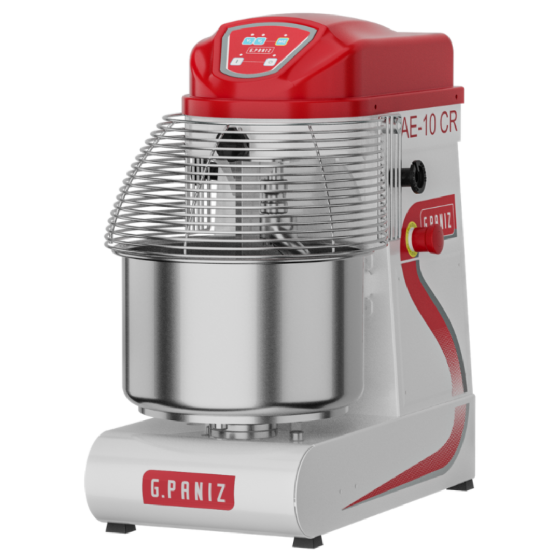 AMASSADEIRA ESPIRAL 3 VEL. AE - 10 G2 INOX - GPANIZ