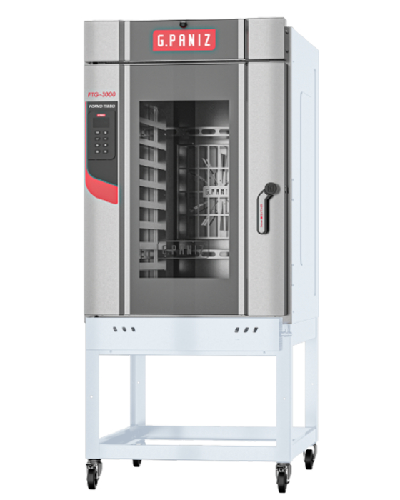 FORNO TURBO ELETRICO 3000 ACAB. INOX - G.PANIZ