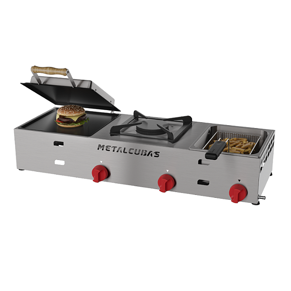 MULTIGRILL MGF-F (FRITADOR) - METALCUBAS