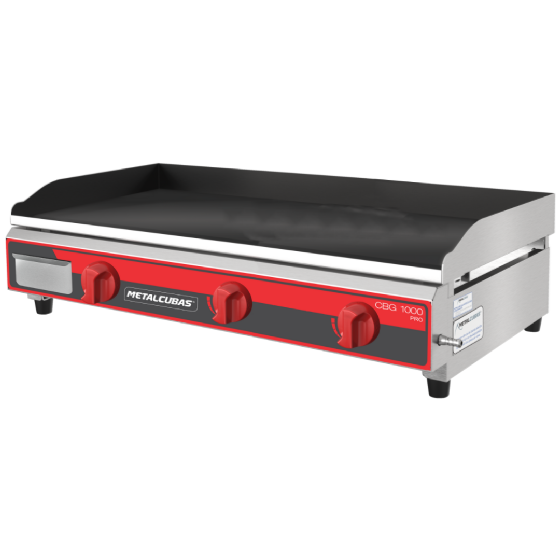 CHAPA BIFETEIRA A GAS CBG 1000 PRO - METALCUBAS