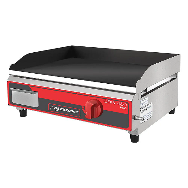 CHAPA BIFETEIRA A GAS CBG 450 PRO - METALCUBAS