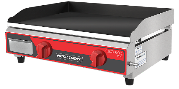 CHAPA BIFETEIRA A GAS CBG 600 PRO - METALCUBAS