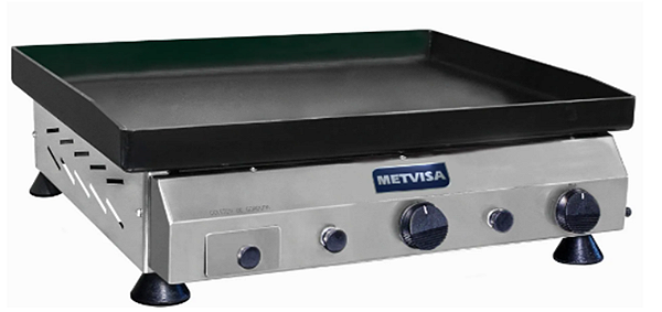 CHAPA DE FRITURA A GAS 60CM - METVISA