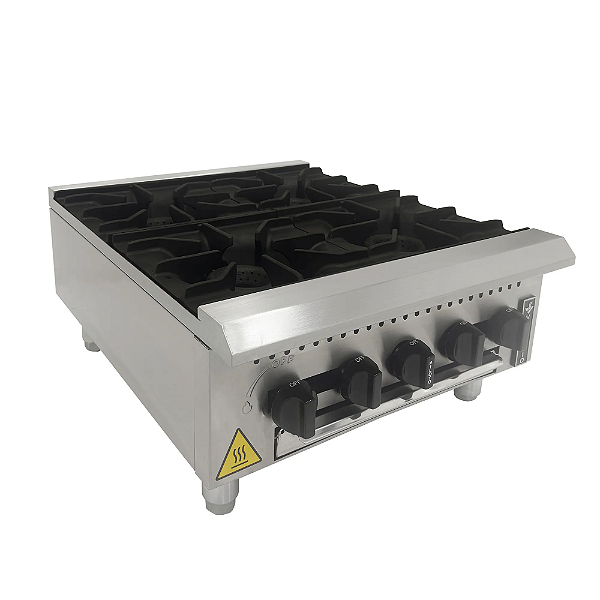 FOGAO INDUSTRIAL PRIME 4 QUEIM MESA A GAS - VENANCIO