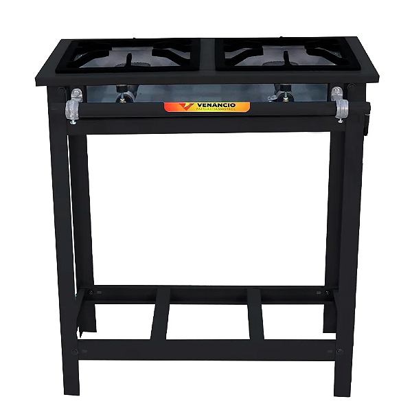 FOGAO INDUSTRIAL A GAS VULCAO AP 2 QUEIMADORES - VENANCIO