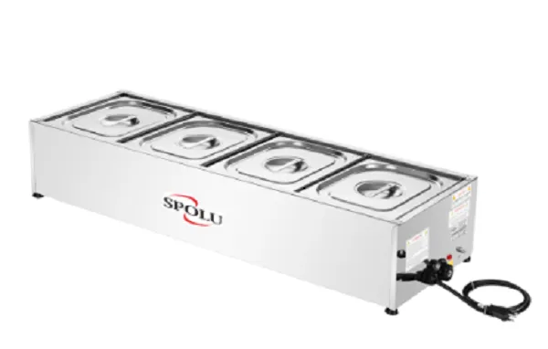 RECHAUD TERMICO 4 CUBAS SPL-504 - SPOLU