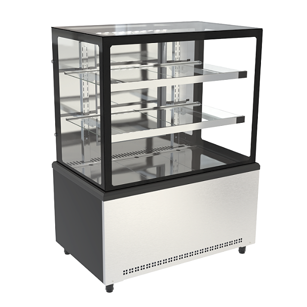 BALCAO VITRINE 1000 PRIME INOX AR FORCADO - VENANCIO