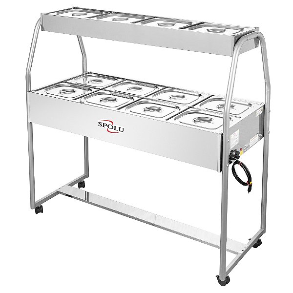 BUFFET TERMICO COMBINADO SPL-508CO 8Q 4F - SPOLU