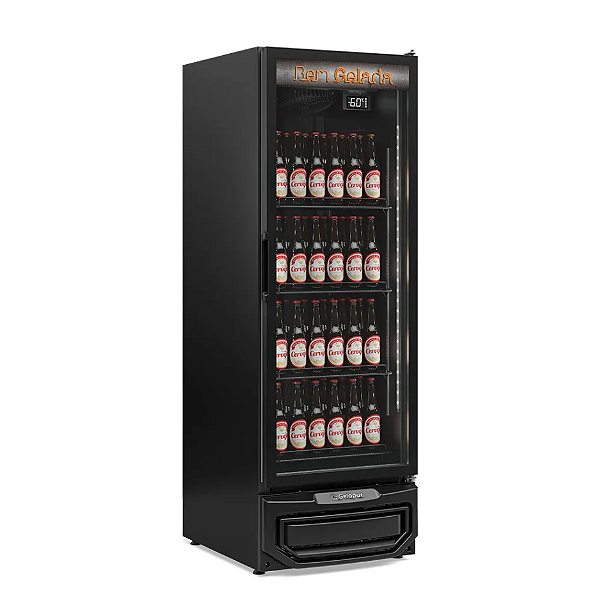 REFRIGERADOR VERTICAL CERVEJEIRA GCB-57V/BIN/LB/PR - GELOPAR