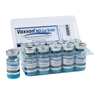 Vac New Vaxxon ND La Sota - Vacina Avícola (10 frascos de 100 doses)