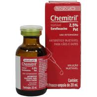 Chemitril 2,5% Injetável 20ml