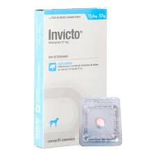 Invicto 57mg para Cães de 11,4kg a 57kg - 1 Comprimido