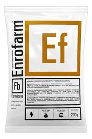 Enrofarm 200g Farmabase para Galos e Galinhas