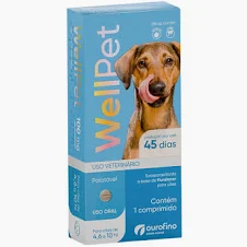 WellPet Antioarasitário 4,6kg a 10kg Ouro Fino