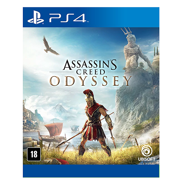 Jogo Assassins Creed Odyssey - PS4 Mídia Digital