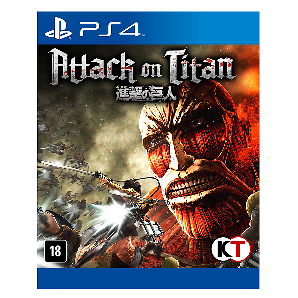 Jogo Attack On Titan - PS4 Mídia Digital