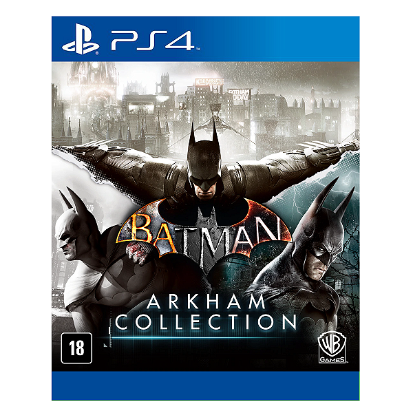 Jogo Batman Arkham Collection - PS4 Mídia Digital