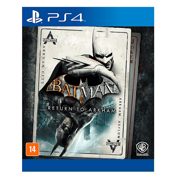 Jogo Batman Return To Arkham - PS4 Mídia Digital