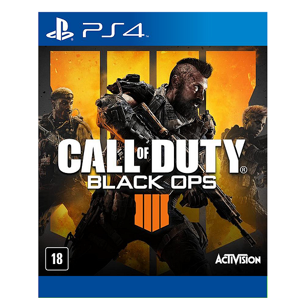 Jogo Call of Duty Black Ops 4 COD BO4 - PS4 Mídia Digital