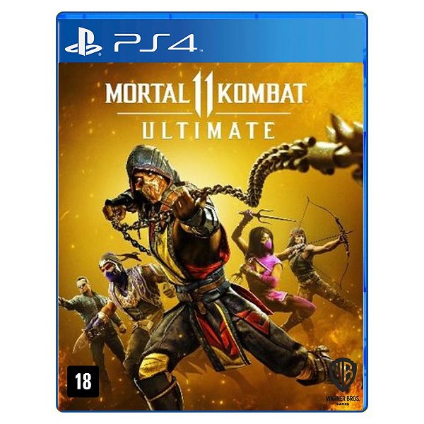 Jogo Mortal Kombat 11 Ultimate Edition - PS4 & Ps5 Mídia Digital