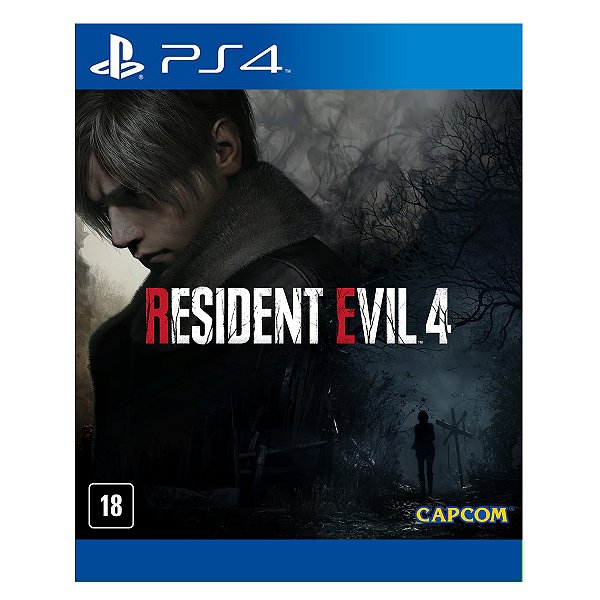 Jogo Resident Evil 4 Remake - PS4 Mídia Digital