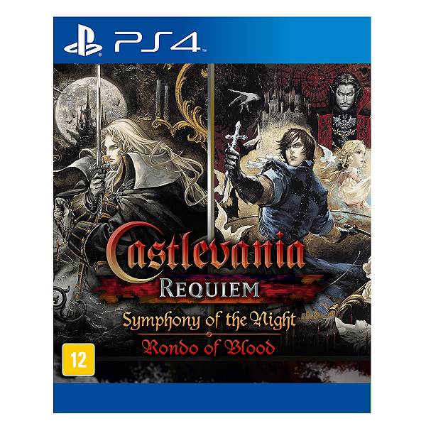 Jogo Castlevania Requiem Symphony of the Night & Rondo of Blood - PS4 Mídia Digital