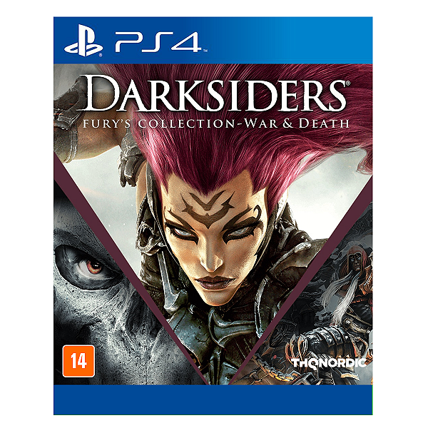 Jogo Darksiders Furys Collection War And Death - PS4 Mídia Digital
