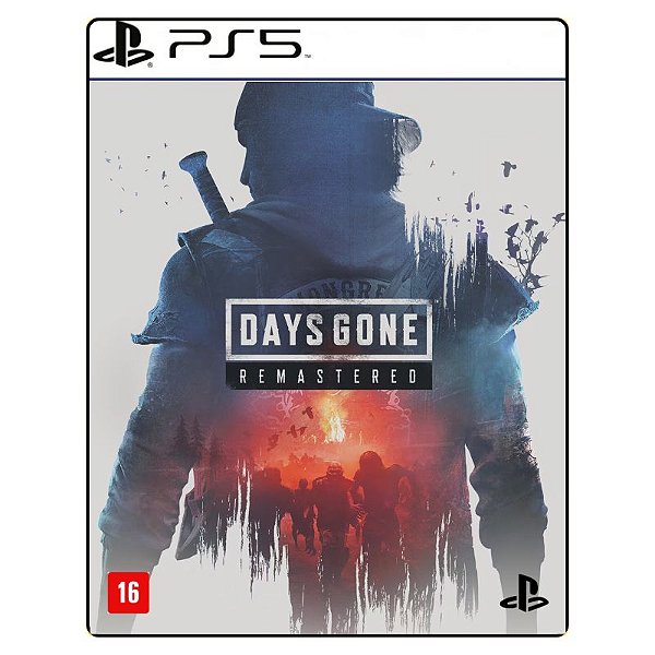 Jogo Days Gone - PS5 Remastered Mídia Digital